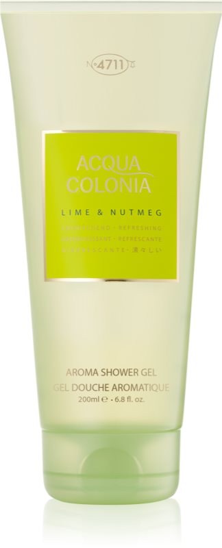4711 Acqua Colonia Lime & Nutmeg sprchový gel unisex 200 ml