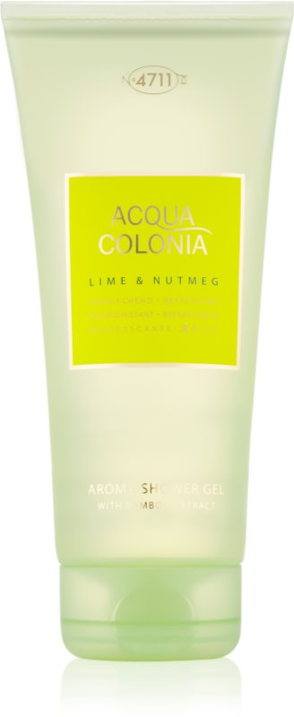 4711 Acqua Colonia Lime & Nutmeg Shower Gel unisex 200 ml