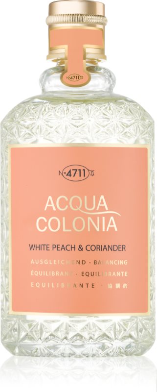 4711 Acqua Colonia White Peach & Coriander одеколон унисекс 170 мл.