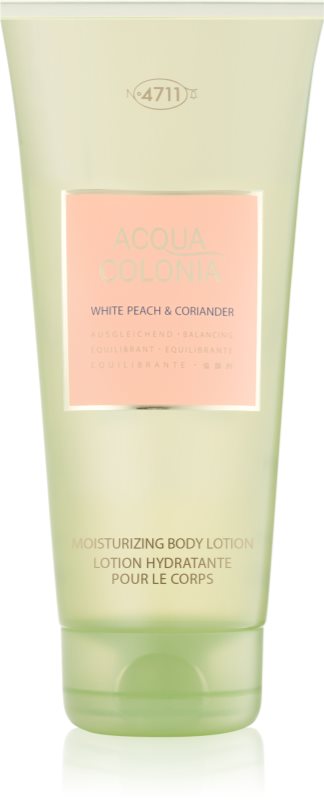 4711 Acqua Colonia White Peach & Coriander mleczko do ciała unisex 200 ml