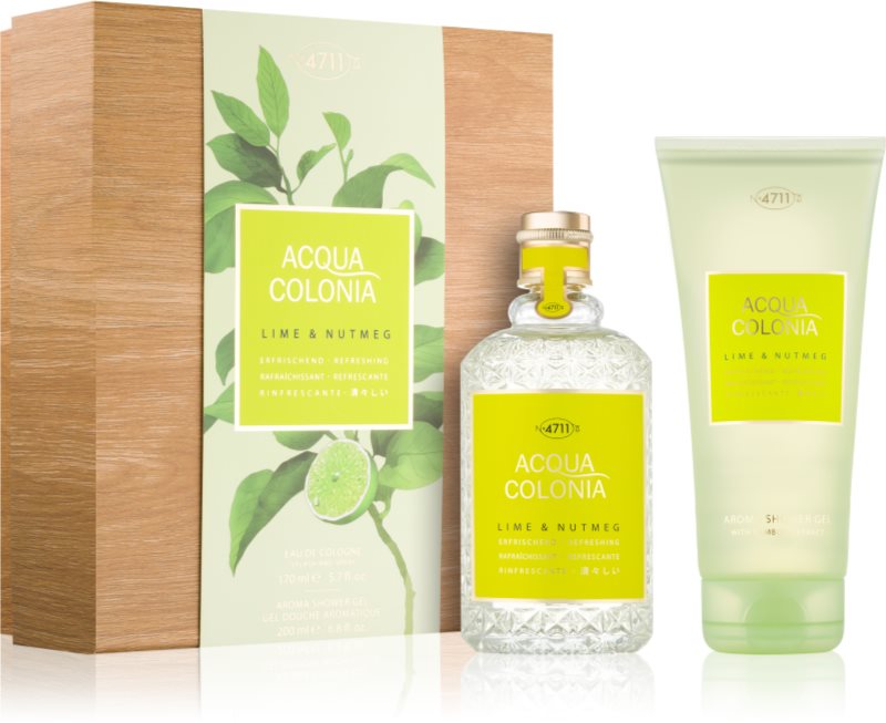 4711 Acqua Colonia Lime & Nutmeg coffret cadeau I.
