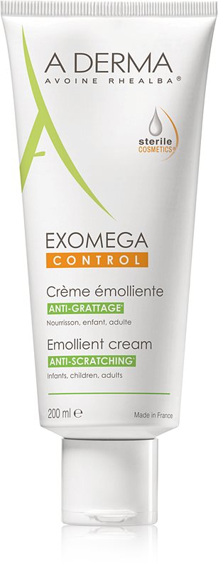 A-Derma Exomega crema corporal suavizante para pieles muy secas, sensibles y atópicas