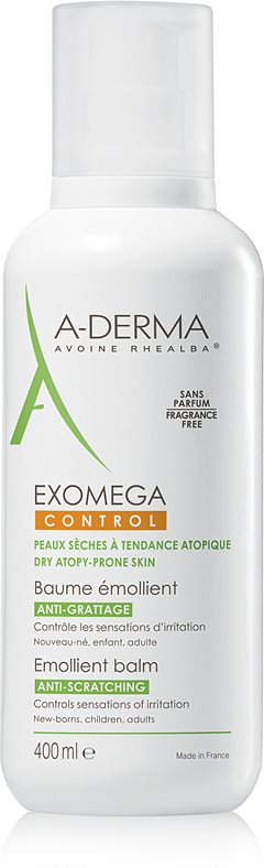A-Derma Exomega zvláčňujúci telový balzam pre veľmi suchú citlivú a atopickú pokožku