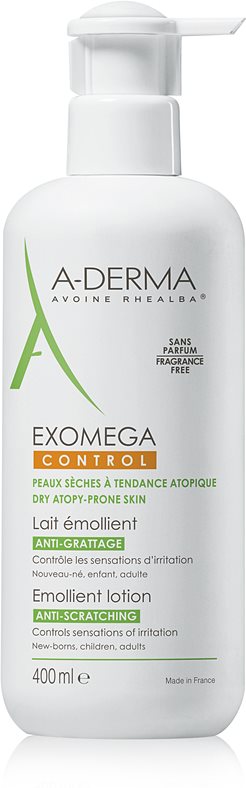 A-Derma Exomega zvláčňující tělové mléko pro velmi suchou citlivou a atopickou pokožku