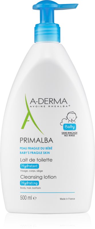 A-Derma Primalba Baby lait nettoyant pour enfant