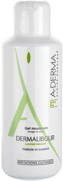 A-Derma Dermalibour пінистий гель для подразненої шкіри