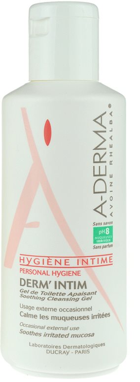 A-Derma Derm´Intim gél na intímnu hygienu pH 8