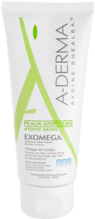 A-Derma Exomega защитен крем за много суха чуствителна и атопична кожа