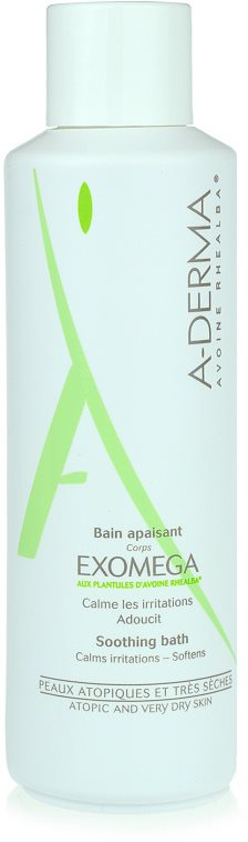 A-Derma Exomega upokojujúci kúpeľ pre veľmi suchú citlivú a atopickú pokožku