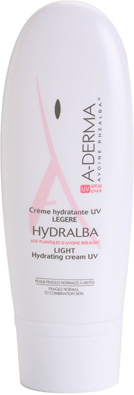 A-Derma Hydralba овлажняващ крем за нормална към смесена кожа SPF 20