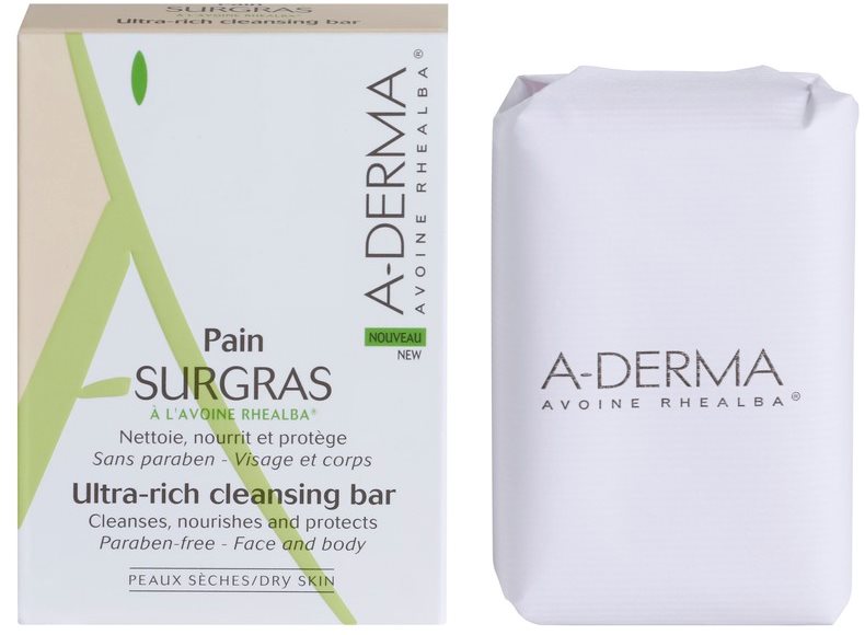 A-Derma Original Care Gentle Cleansing Bar