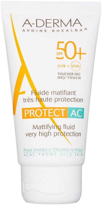 A-Derma Protect AC Mattifying Fluid SPF 50+