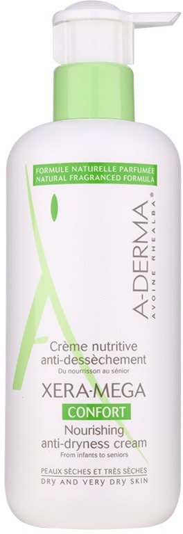 A-Derma Xera-Mega Confort поживний крем для обличчя та тіла для сухої та дуже сухої шкіри