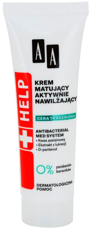 AA Cosmetics Help Acne Skin Mattifying Moisturiser