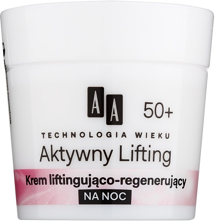 AA Cosmetics Age Technology Active Lifting crema notte rigenerante rassodante 50+