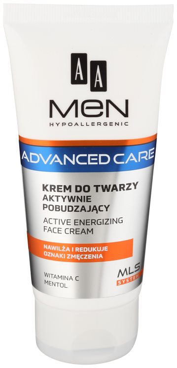 AA Cosmetics Men Advanced Care Energie-Creme für das Gesicht