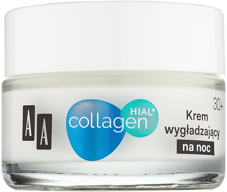AA Cosmetics Collagen HIAL+ Smoothing Night Cream 30+