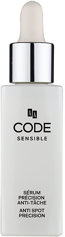 AA Cosmetics CODE Sensible szérum a pigment foltok ellen