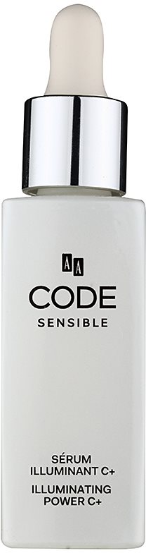 AA Cosmetics CODE Sensible seum pentru piele cu efect iluminator