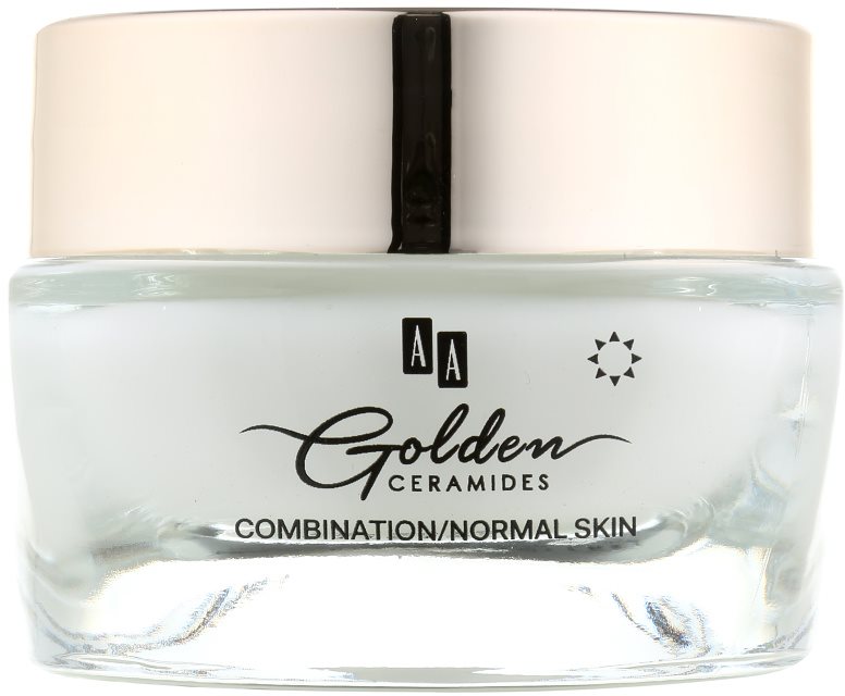 AA Cosmetics Golden Ceramides Tagescreme gegen Falten mit Matt-Effekt