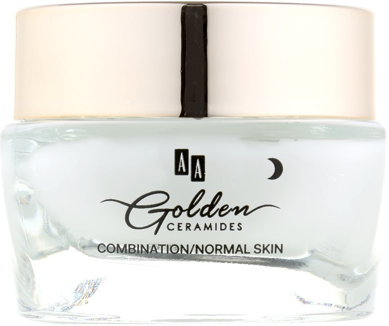 AA Cosmetics Golden Ceramides интензивен изглаждащ нощен крем