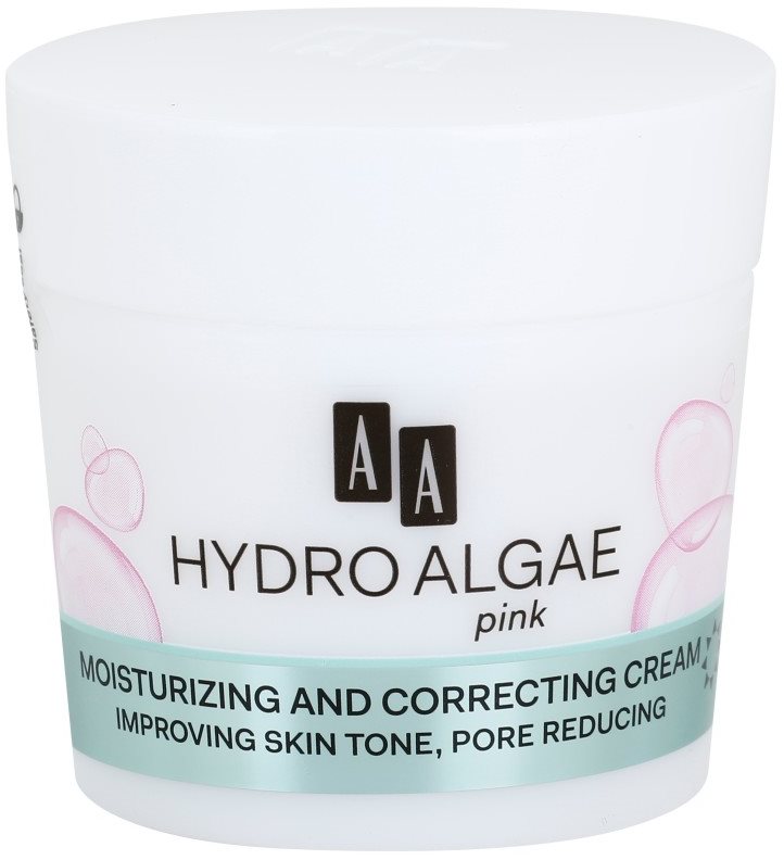 AA Cosmetics Hydro Algae Pink ενοποιητική κρέμα για ενυδάτωση επιδερμίδας και ελαχιστοποίση των πόρων