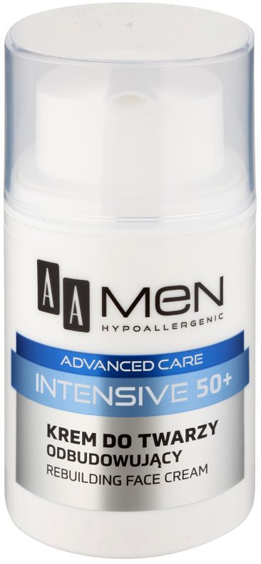 AA Cosmetics Men Intensive 50+ crema rimodellante effetto nutriente