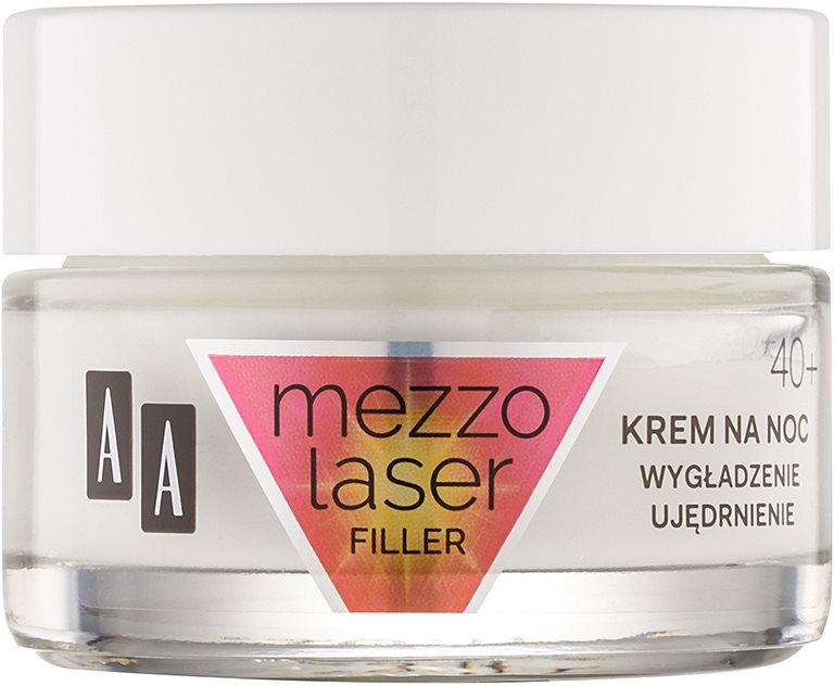 AA Cosmetics MezzoLaser zpevňující noční krém s regeneračním účinkem 40+