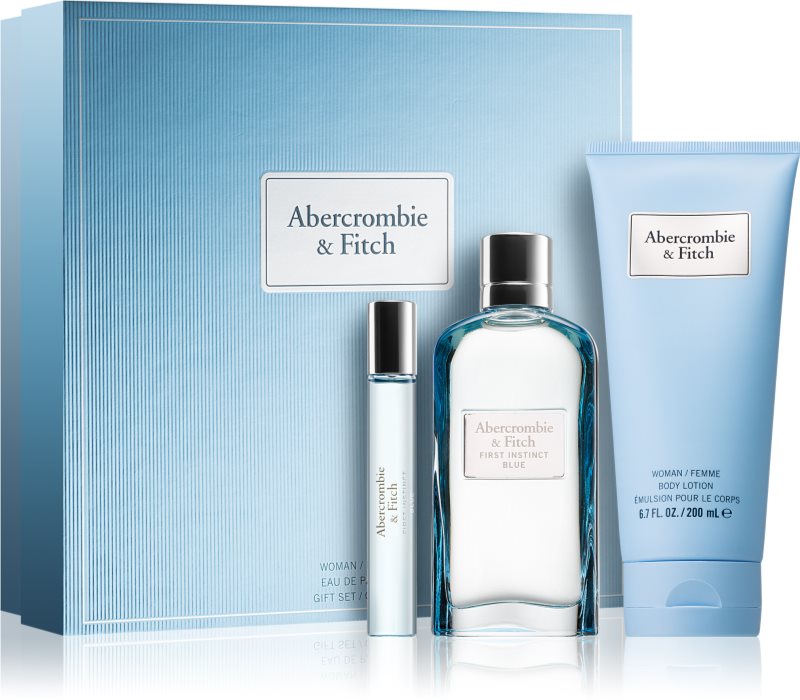 Abercrombie & Fitch First Instinct Blue poklon set II. (za žene)