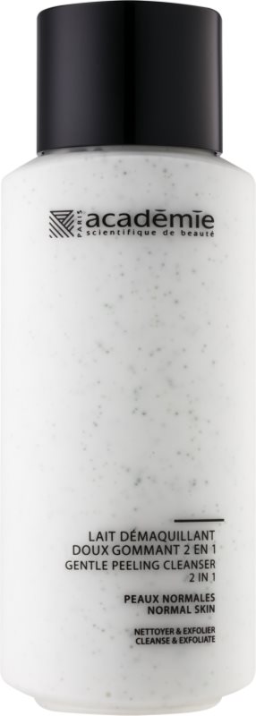 Academie Normal to Combination Skin Sanfte Reinigungsmilch mit Exfoliationswirkung 2 in 1