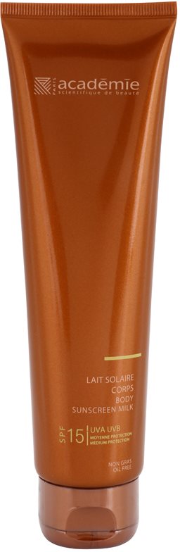 Academie Bronzécran loção corporal de bronzeamento SPF 15