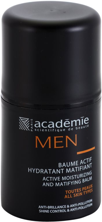 Academie Men bálsamo hidratante activo con efecto mate