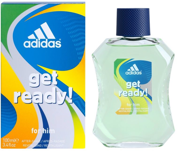 Adidas Get Ready! νερό για μετά το ξύρισμα για άνδρες 100 μλ