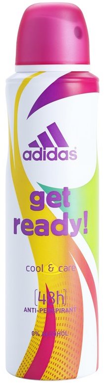 Adidas Get Ready! Cool & Care deospray per donna 150 ml