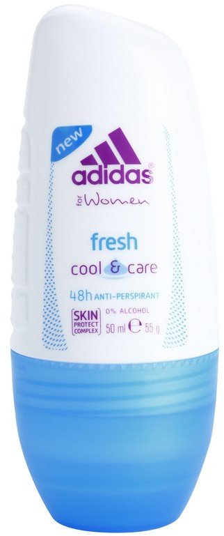 Adidas Fresh Cool & Care deodorante roll-on per donna 50 ml