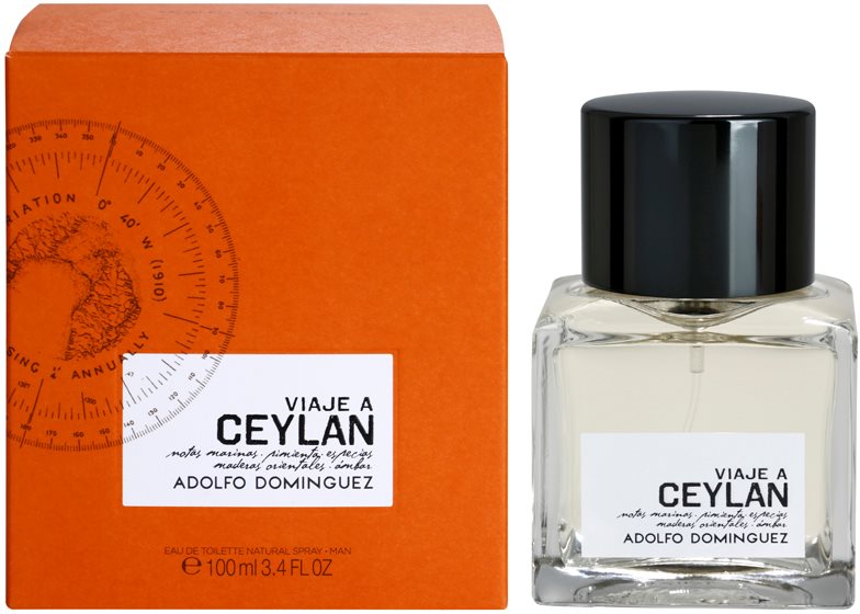 Adolfo Dominguez Viaje a Ceylan Eau de Toilette für Herren 100 ml