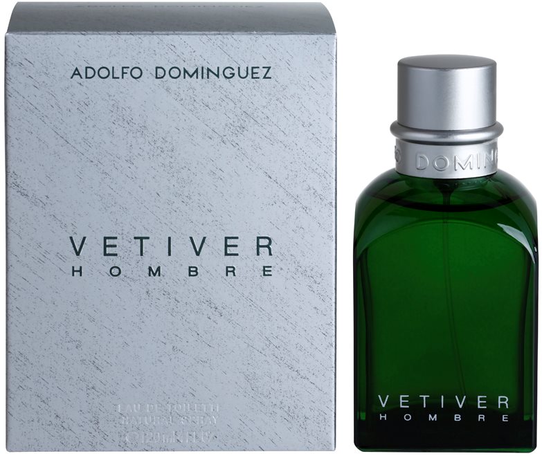 Adolfo Dominguez Vetiver Hombre eau de toilette pour homme 120 ml