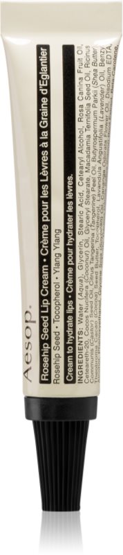 Aēsop Skin Rosehip Seed crème adoucissante lèvres