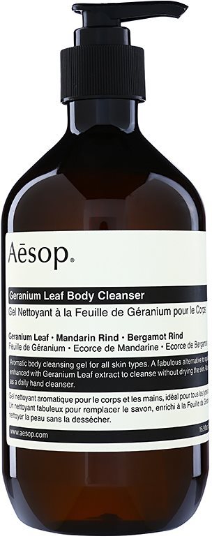 Aēsop Body Geranium Leaf очищуючий гель для душа
