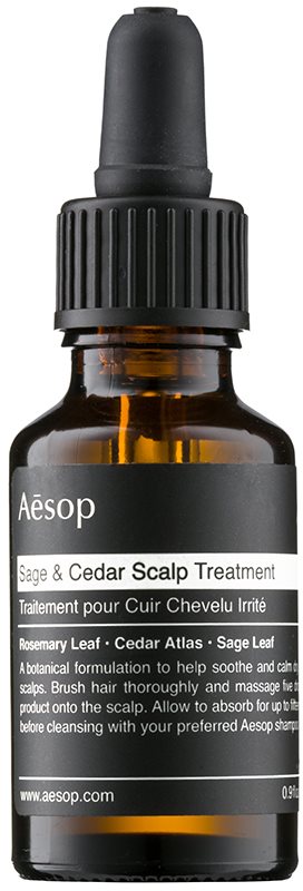 Aēsop Hair Sage & Cedar tratamento hidratante para antes da lavagem