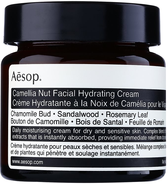 Aēsop Skin Camellia Nut nährende und feuchtigkeitsspendende Creme für trockene bis empfindliche Haut