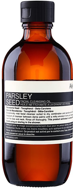 Aēsop Skin Parsley Seed sanftes Reinigungsöl für trockene bis empfindliche Haut