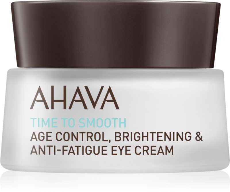 Ahava Time To Smooth feuchtigkeitsspendende Augencreme mit glättender Wirkung