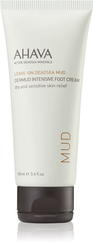 Ahava Dead Sea Mud intenzívny krém na nohy pre suchú a citlivú pokožku