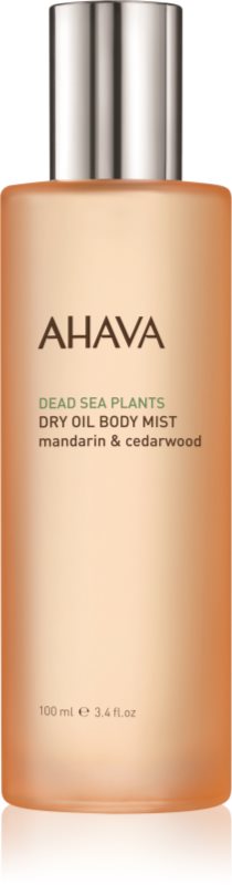 Ahava Dead Sea Plants Mandarin & Cedarwood suchý telový olej v spreji