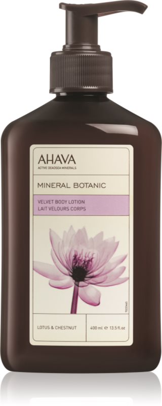 Ahava Mineral Botanic Lotus & Chestnut Bodylotion mit Samteffekt