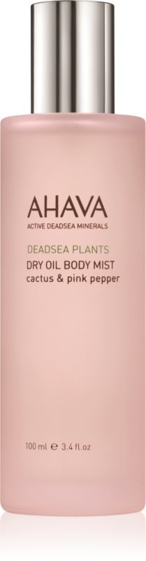 Ahava Dead Sea Plants Cactus & Pink Pepper suchy olejek do ciała w sprayu