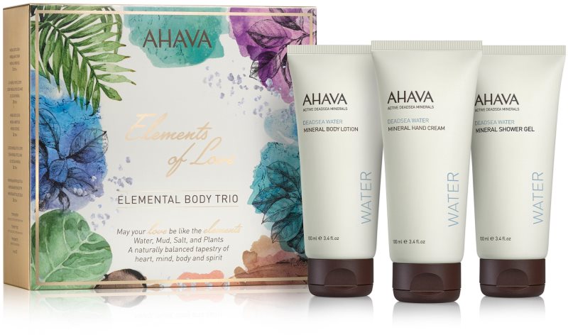 Ahava Deadsea Water Elemental Body Trio zestaw kosmetyków I.