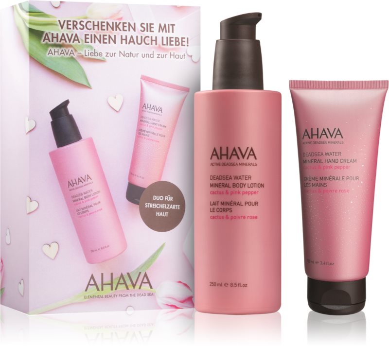 Ahava Dead Sea Water Cactus & Pink Pepper Kosmetik-Set I.