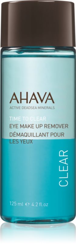Ahava Time To Clear odličovač vodeodolného očného make-upu pre citlivé oči